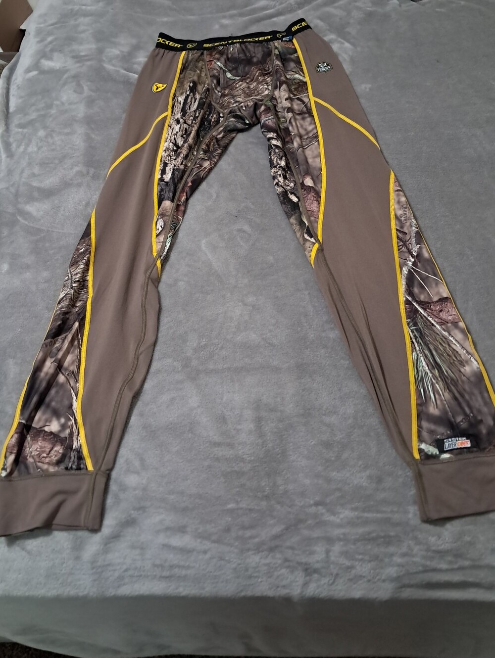 Scentblocker S3 System Layer One Camo Mossy Oak Thermal Base Layer Pant Sz. M